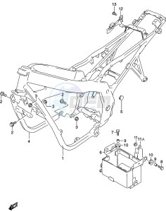 GS500 (P19) drawing FRAME