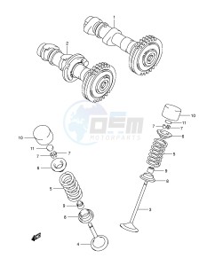 LT-A700X (E28-E33) drawing CRANKSHAFT-VALVE