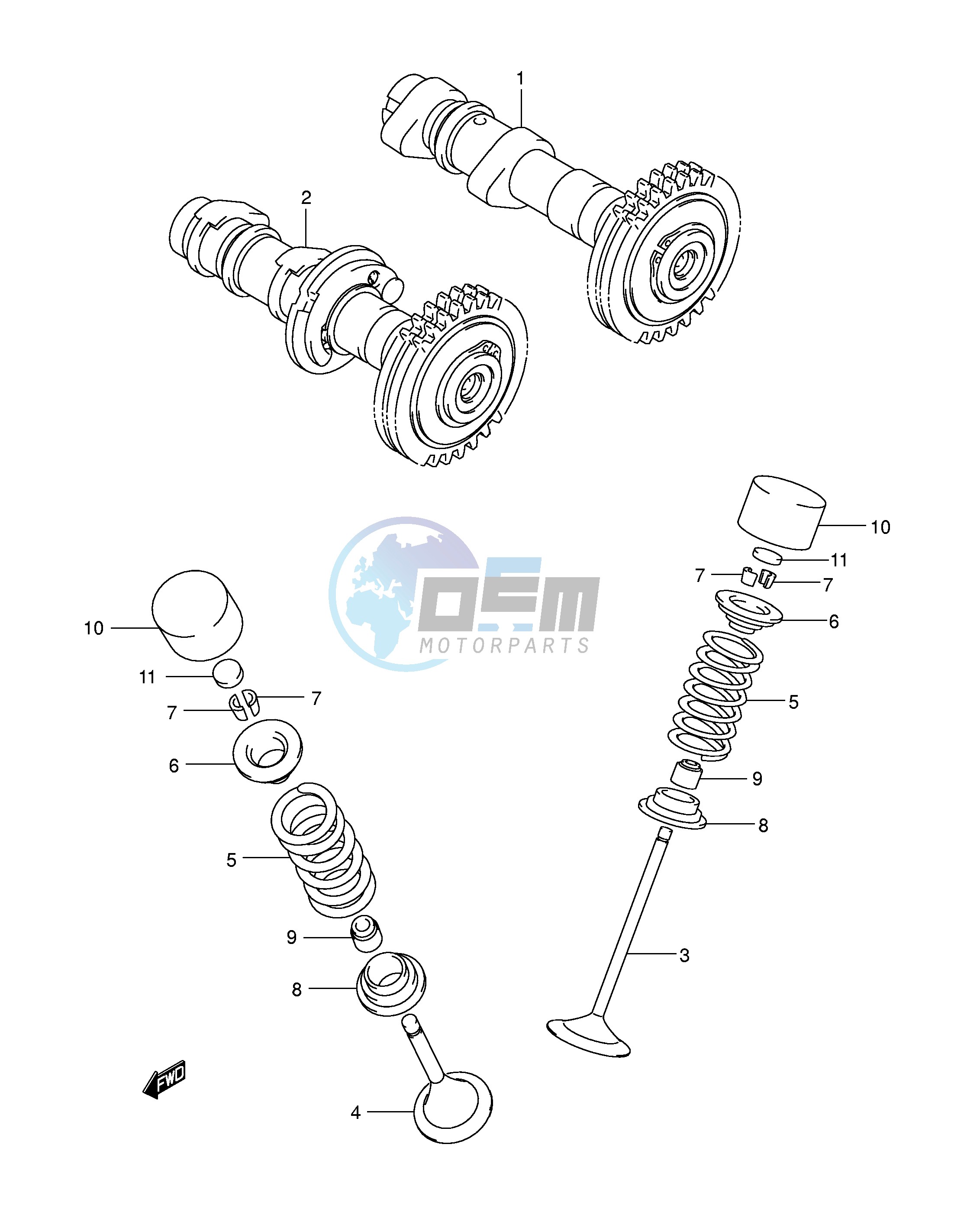 CRANKSHAFT-VALVE