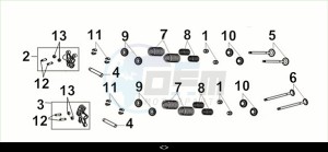 CRUISYM a 300 (LV30W3-EU) (M3) drawing IN-EX. VALVE ROCKER ARM