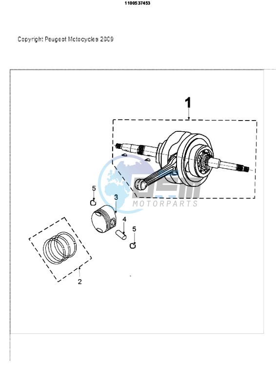 CRANKSHAFT AND CYLINDER