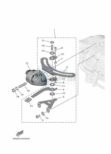 F25GMH drawing TILLER-HANDLE