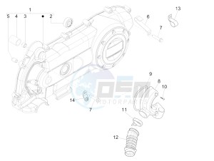 SPRINT 50 4T 4V NOABS E2 (NAFTA) drawing Crankcase cover - Crankcase cooling