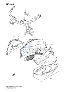 GSX1300R (E3-E28) Hayabusa drawing AIR INTAKE PIPE (MODEL K9)