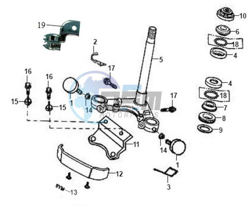 FRONT FORK/ FRONT FENDER