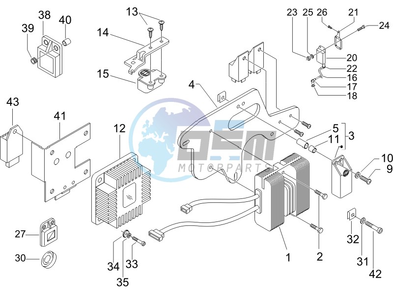 Voltage Regulators - Electronic Control Units (ecu) - H.T. Coil