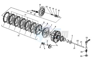 W16 500 drawing CLUTCH