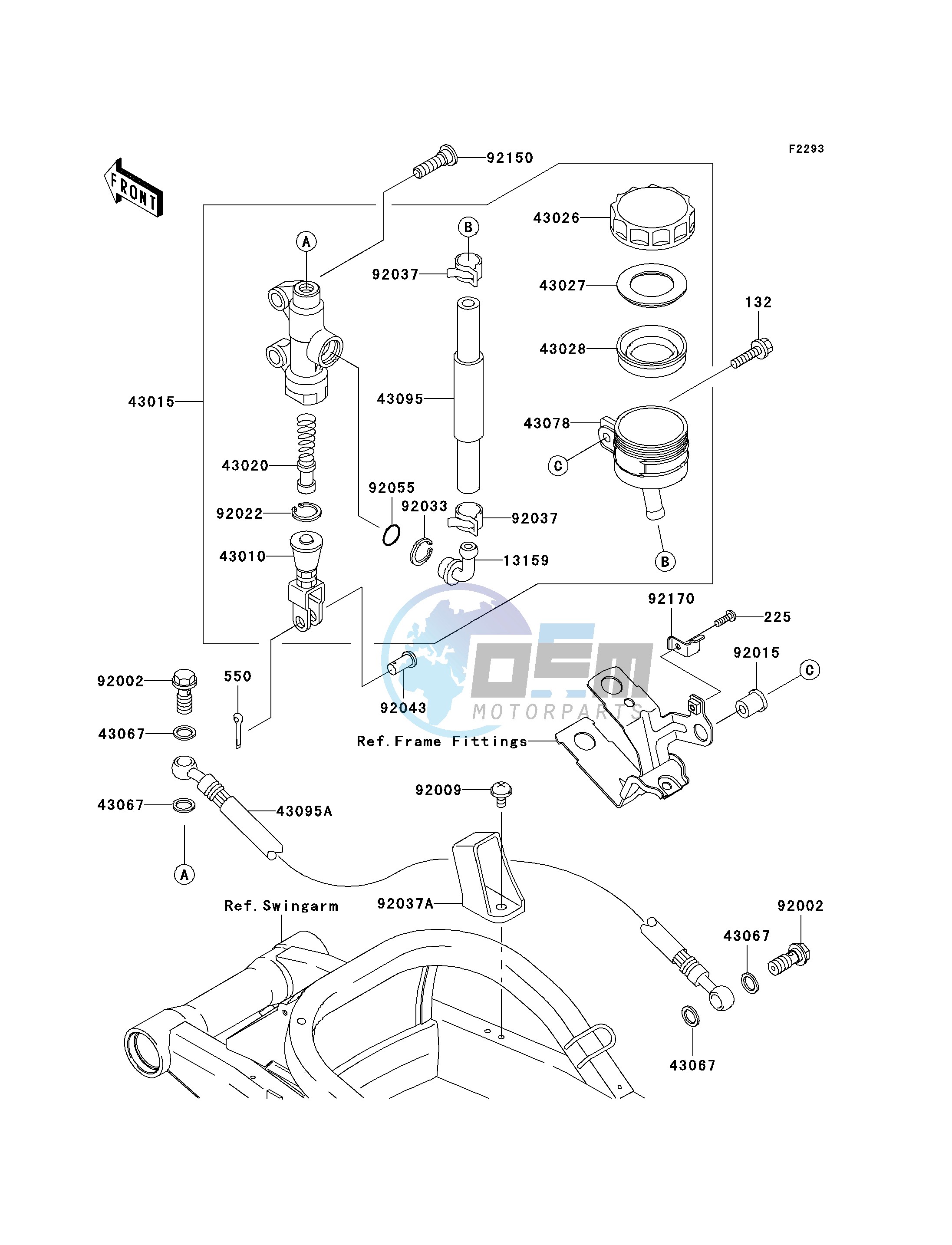 REAR MASTER CYLINDER