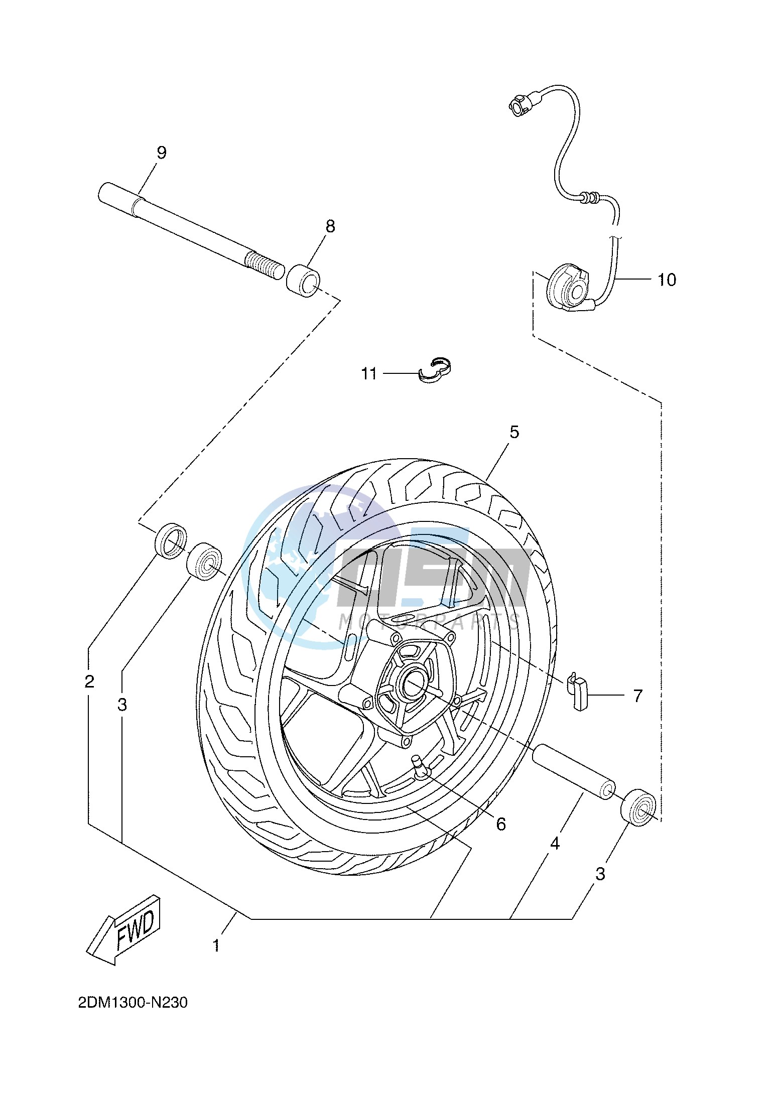 FRONT WHEEL