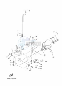 F30BEHDL drawing LOWER-CASING-x-DRIVE-2