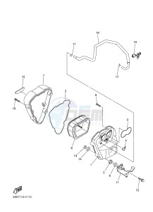 XVS1300A MIDNIGHT STAR (1CS9) drawing INTAKE 2