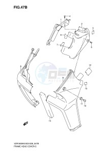 VZR1800 (E3-E28) INTRUDER drawing FRAME HEAD COVER (VZR1800K8 NK8)