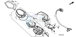 VT1300CXAB drawing METER