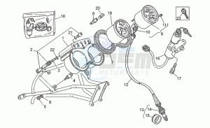 Daytona 1000 RS RS drawing Dashboard