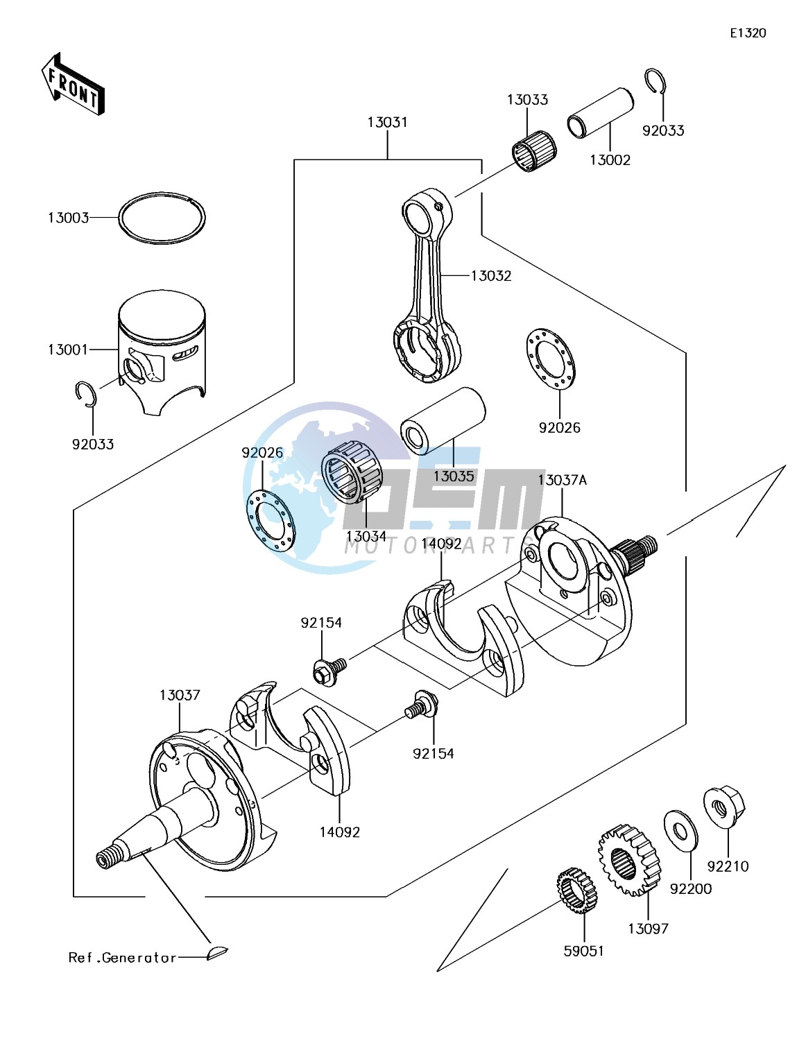 Crankshaft/Piston(s)