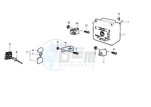 Liberty RST 200 drawing Battery