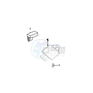 FIGHT RMO drawing ELECTRONIC PART WITH CDI