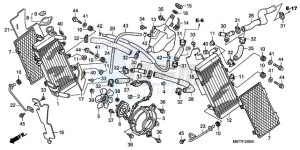 XL1000V9 Europe Direct - (ED) drawing RADIATOR