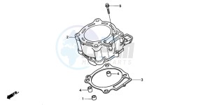 CRF450R drawing CYLINDER