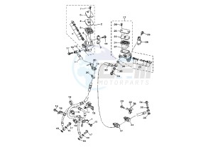 YP MAJESTY 400 drawing MASTER CYLINDER MY05