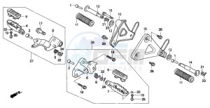 XL600V TRANSALP drawing STEP