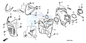 SH300A9 UK - (E / ABS MKH) drawing FRONT COVER