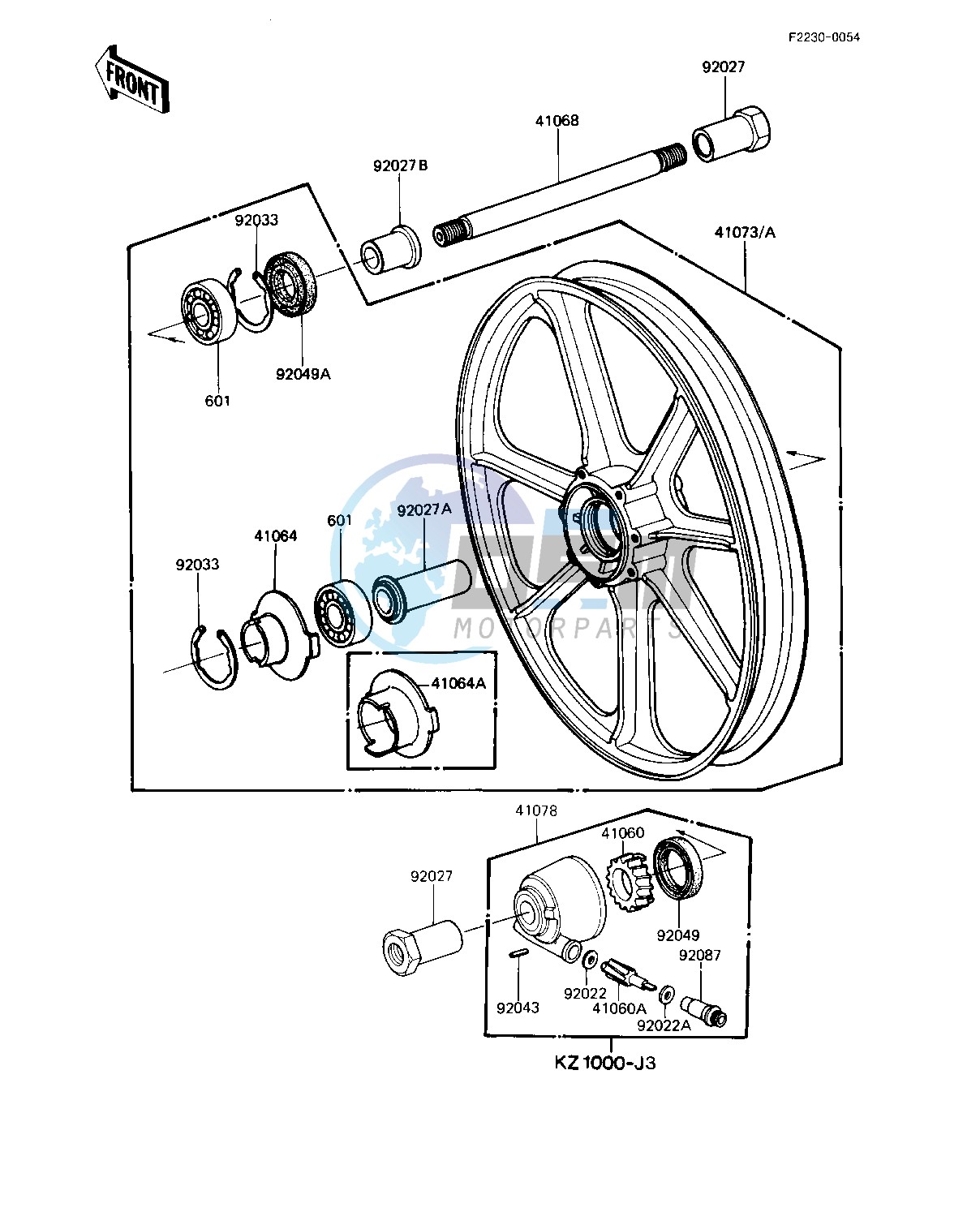 FRONT WHEEL_HUB