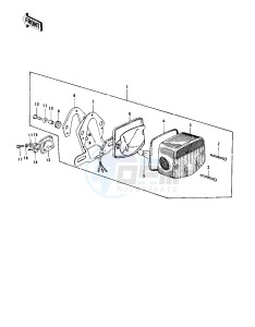 KZ 900 B [LTD] (B1) [LTD] drawing TAILLIGHT