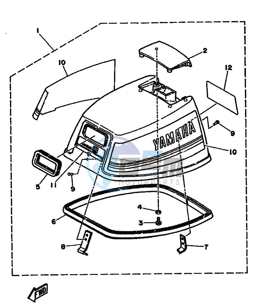 FAIRING-UPPER