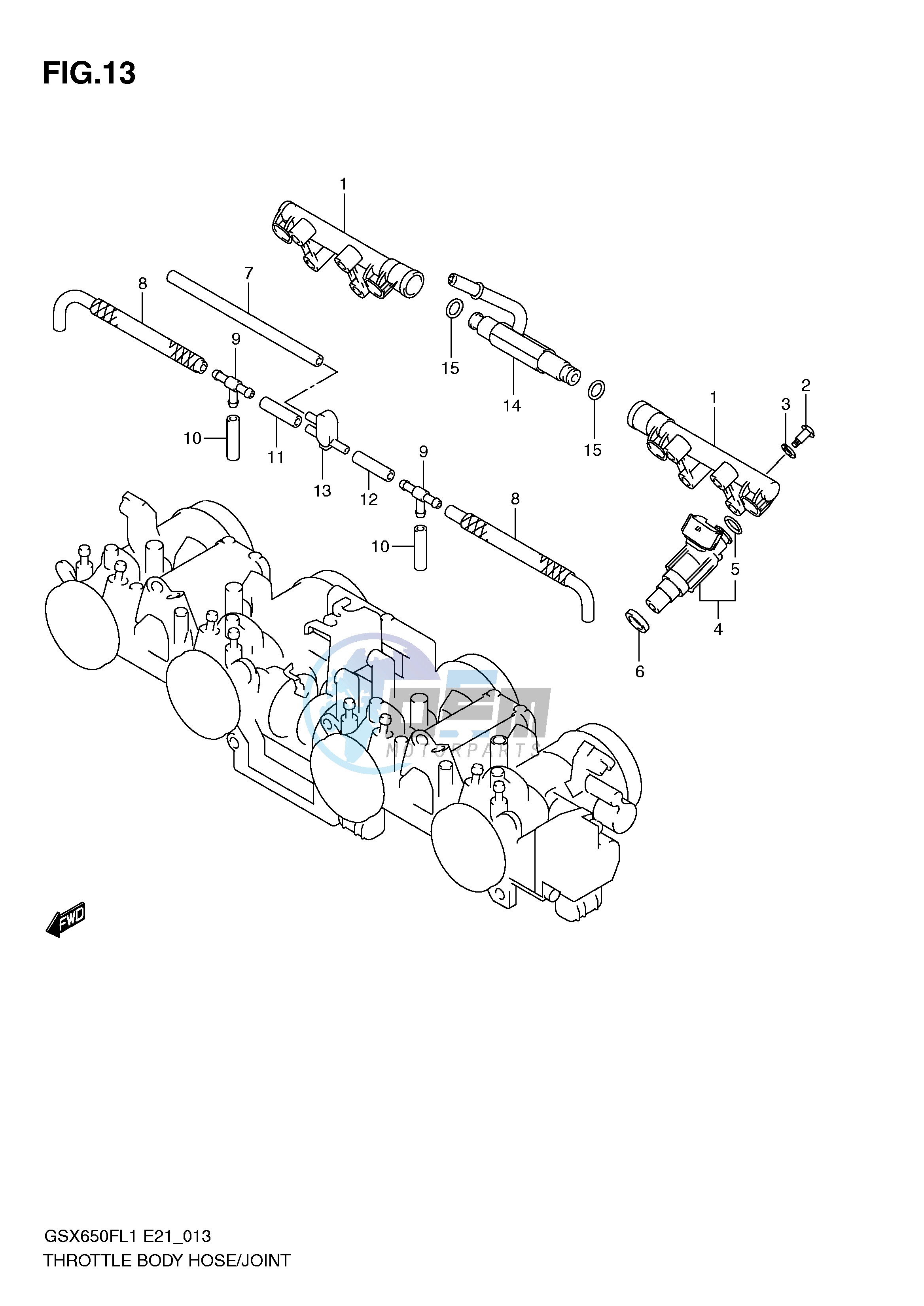 THROTTLE BODY HOSE JOINT