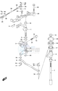 DF 175 drawing Clutch Shaft (Model: TG/ZG)