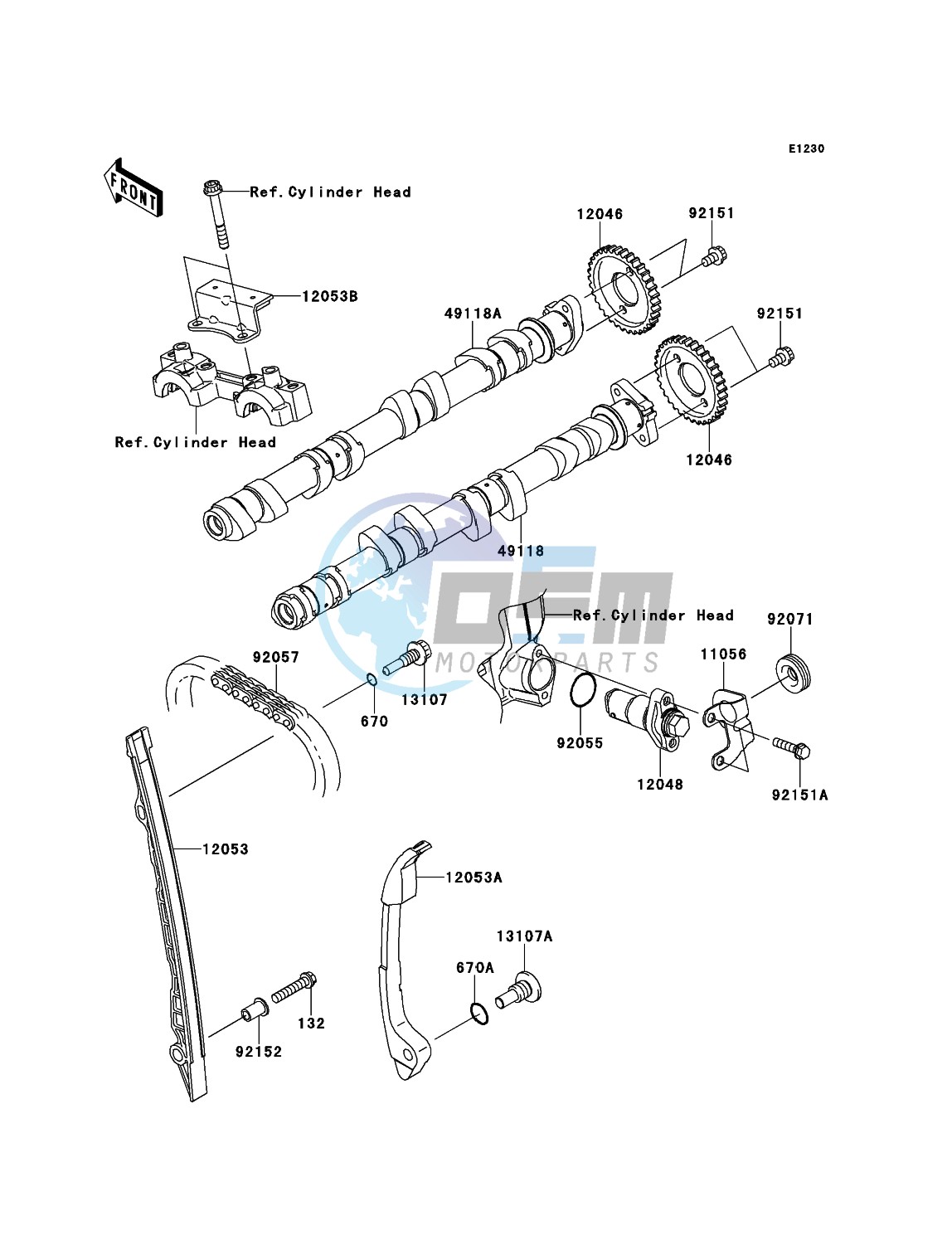 Camshaft(s)/Tensioner