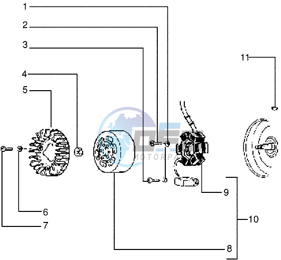 Rear wheel shaft