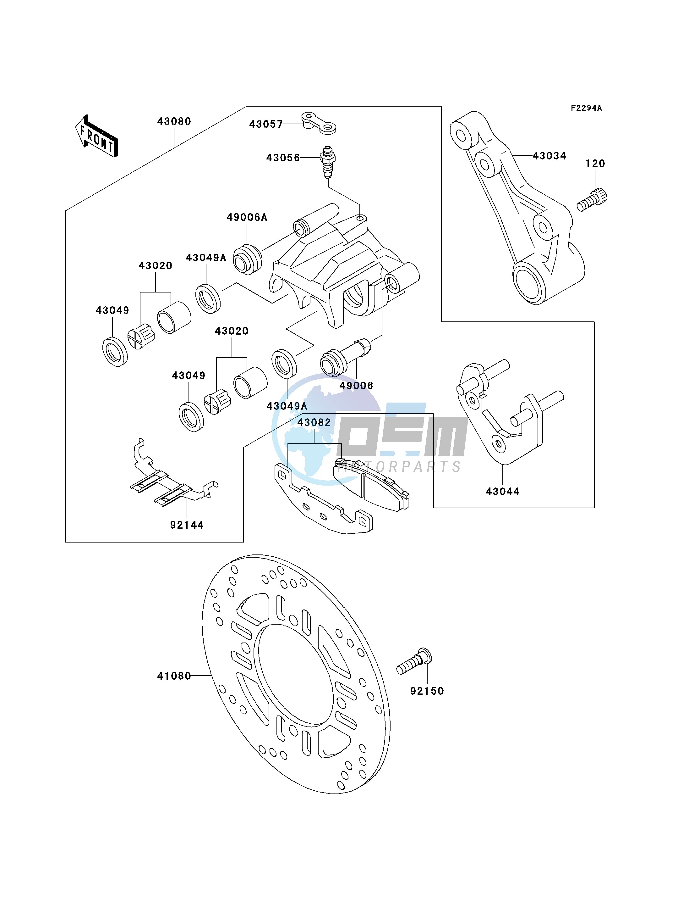 REAR BRAKE-- F18_F19- -