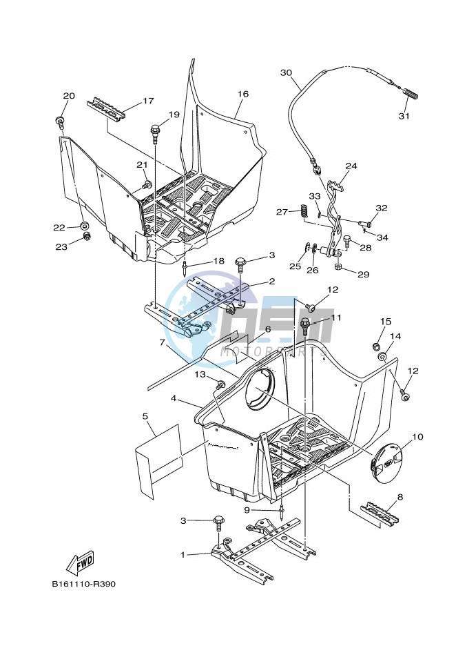 STAND & FOOTREST