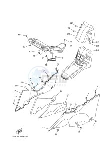 YXZ1000 YXZ10YMSJ (2HCK) drawing SIDE COVER 2