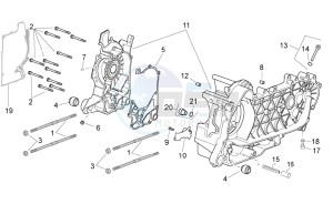 Atlantic 300 drawing Crankcase