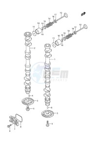 DF 150 drawing Camshaft