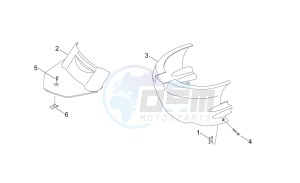 Sonic 50 H2O drawing Rear body - Undersaddle