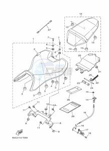 MT-07 MTN690-A (B4CS) drawing SEAT