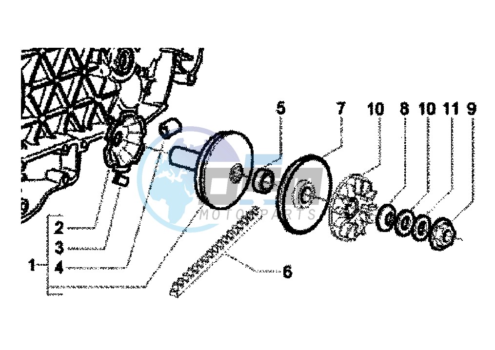 Driving pulley - Belt