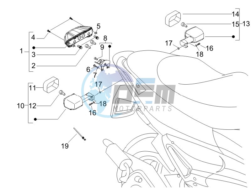 Tail light - Turn signal lamps