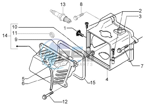 Cylinder head cover