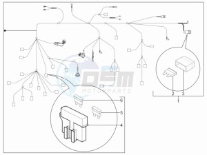 Typhoon 125 4t 2v e3 (USA) USA drawing Main cable harness