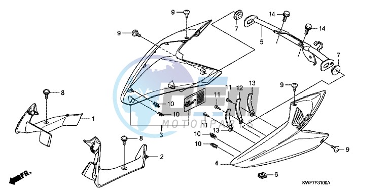 FRONT SIDE COWL