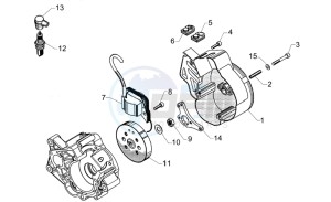 Mini RX 50 Entry drawing Ignition unit