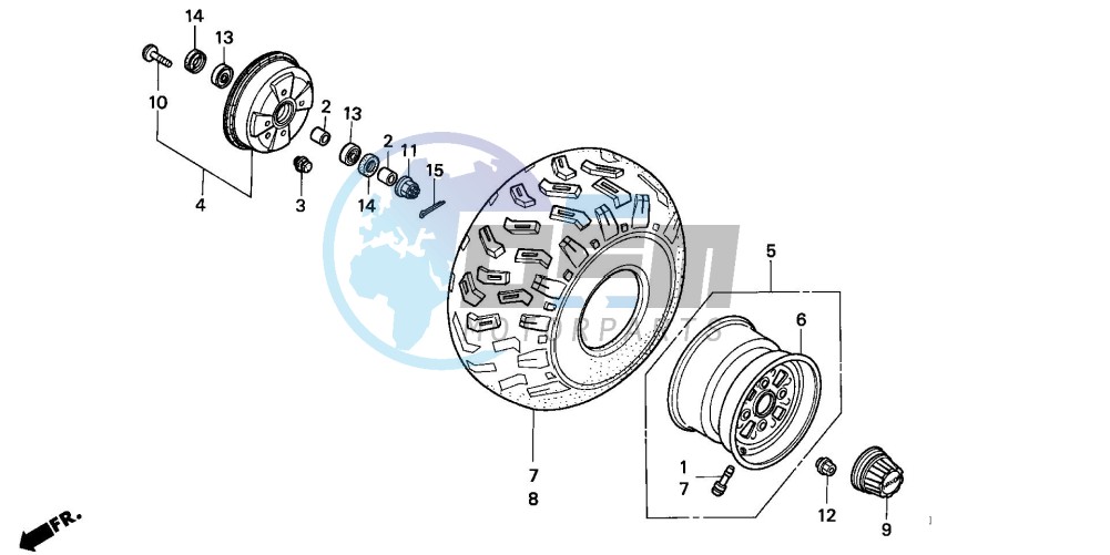 FRONT WHEEL