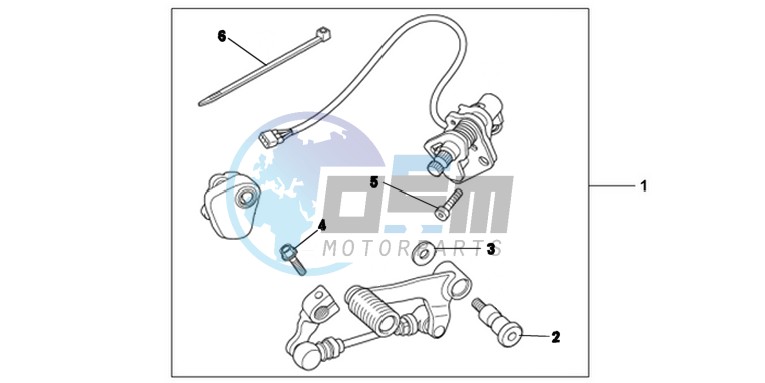 KIT,DCT PEDALSHI F