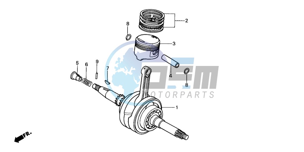 CRANKSHAFT/PISTON