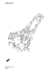 GSX-250 RA drawing FRAME